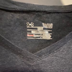 Gray, Youth Large, Under Armor short sleeve T-shirt